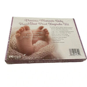 Precious moments baby hand/foot‎ print keepsake kit